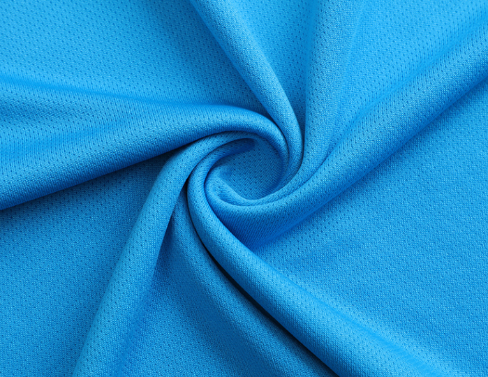 POLO衫廠家 POLO衫藍色面料展示